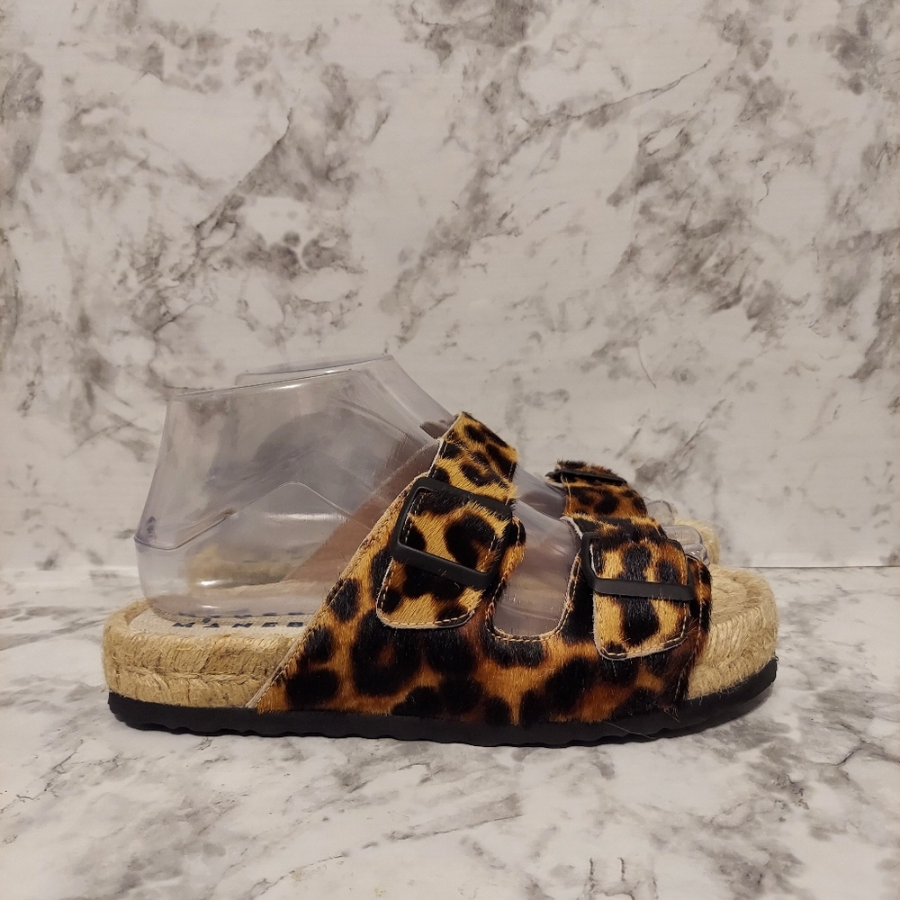🆕️brand new manebi leopard print sandals - Picture 2 of 11